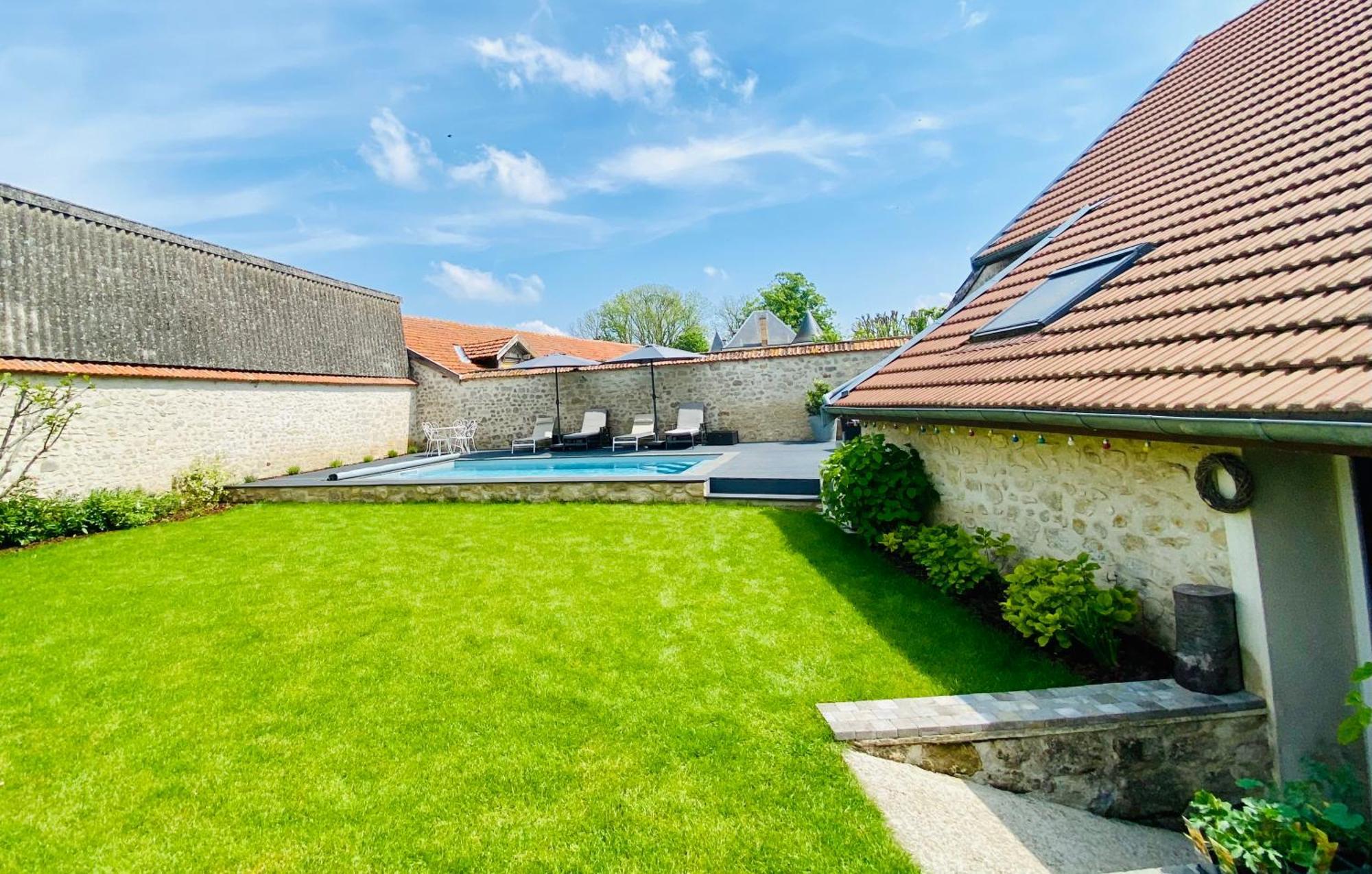 Studio D'Hotes Avec Piscine « Le Clos N°6 » Cormicy Exteriér fotografie
