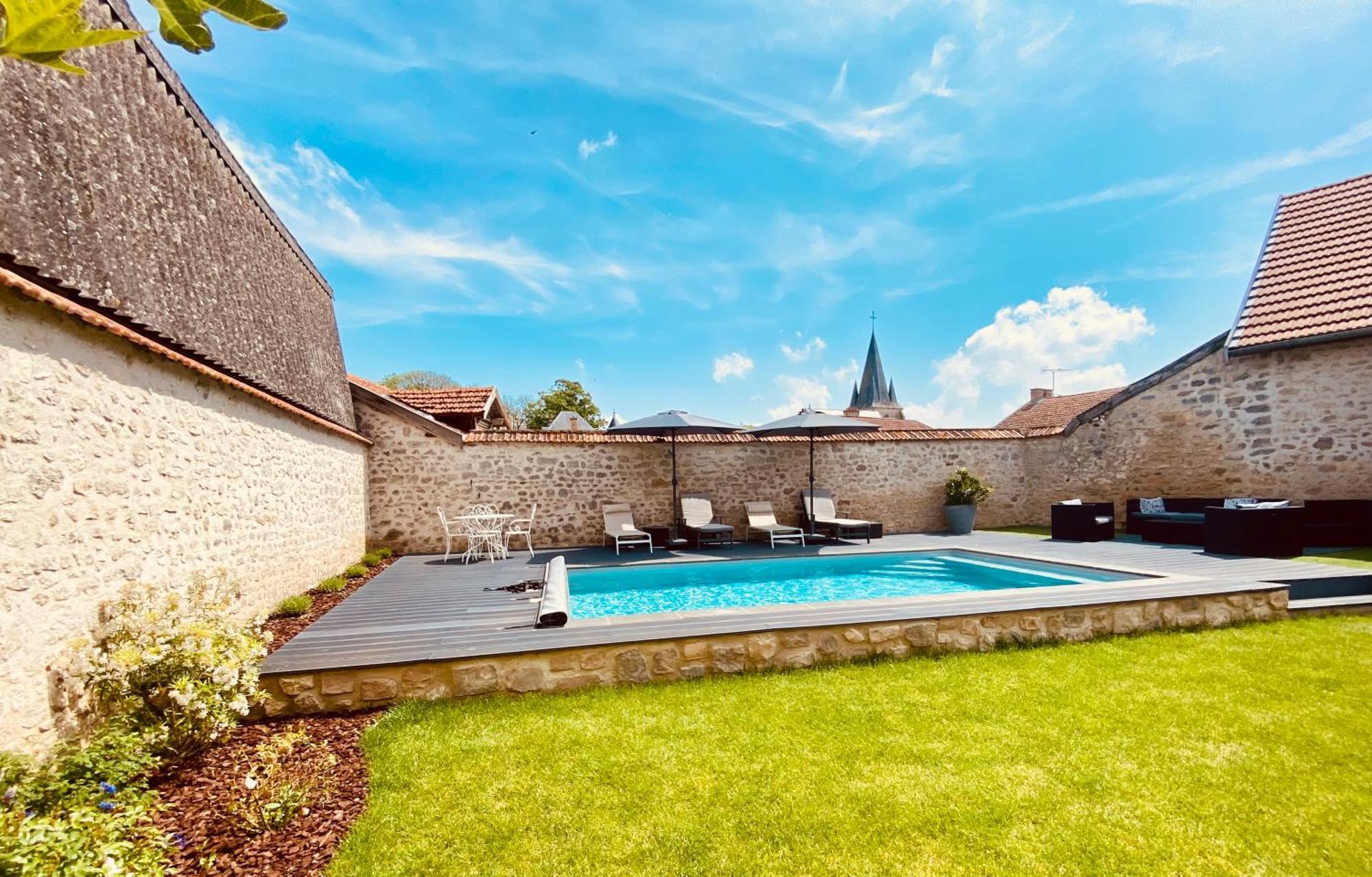 Studio D'Hotes Avec Piscine « Le Clos N°6 » Cormicy Exteriér fotografie